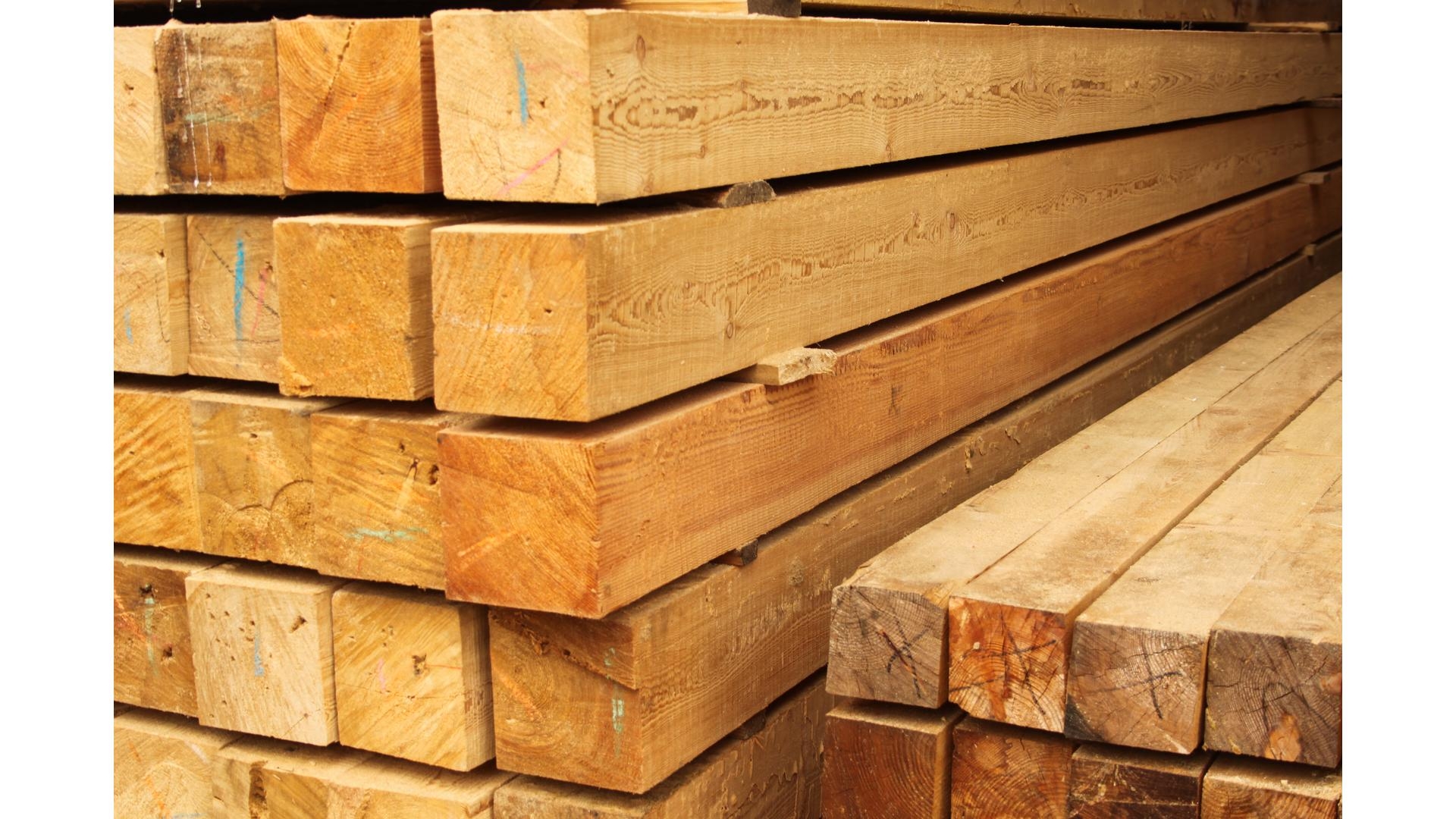 Брус лиственница